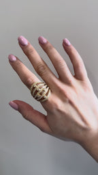 18k Diamond Cocktail Ring