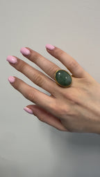 22k Jade Ring