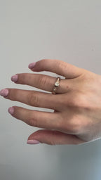 14k Diamond Ring